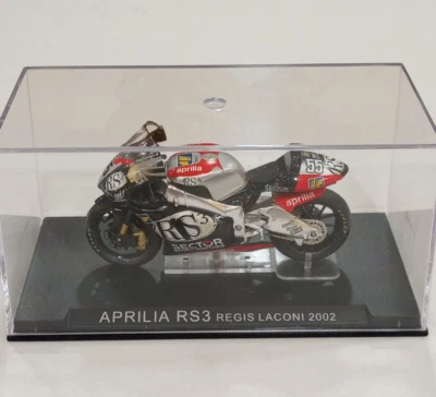 DeAgostini 1:24 Aprilia RS3 Regis Laconi 2002 Diecast Champion Bike Collection - Image 1 of 4