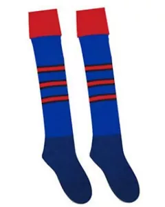 2 x Pair NRL Newcastle Knights Socks Size Mens 7-11 Licensed Supporter Training - Picture 1 of 1