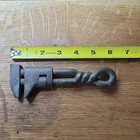 Antique Acme Handmade Twisted Iron Vintage Pipe Monkey Wrench Plumbing 5" Tool
