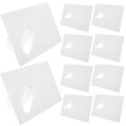 10pcs Paper Photo Frame Desktop Standing Photo Frame Blank Picture Holder for