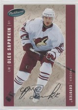 2005-06 Parkhurst Facsimile Auto /100 Oleg Saprykin #376