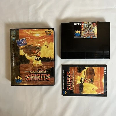 SAMURAI SHODOWN Samurai Spirits AES SNK Neogeo ROM from Japan - Image 1 of 4