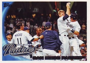 2010 Topps #167 San Diego Padres NM-MT Padres 