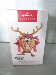 2022 - Hallmark / Looney Tunes - Santa's Extra Reindeer - Taz Ornament - Bild 1 von 1