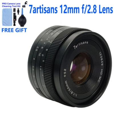 7artisans 50mm F1.8 MF Portrait Lens for Canon EF M EOS M3 5 M6 10 50 200 Camera - Image 1 of 4