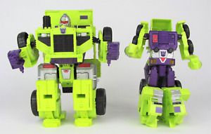 Transformers Constructicons Long Haul Mixmaster 2015 INCOMPLETE FOR PARTS REPAIR