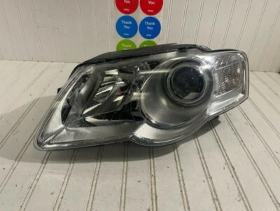 2006 2007 - 2010 VOLKSWAGEN PASSAT B6 LEFT LH DRIVER HEADLIGHT HALOGEN LAMP OEM — 第 1/4 张图片