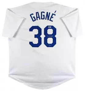 Eric Gagne Signed Los Angeles Dodgers Jersey Inscribed "CY 03" (Beckett) Closer - Picture 1 of 5