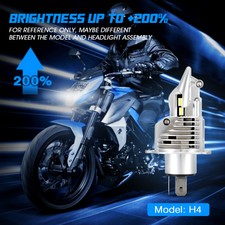 NOVSIGHT H4 30W LED Scheinwerfer Fahrlicht Birnen Hi/Lo DRL Motorrad Lampe Licht