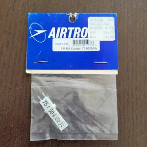 Vintage RC Airtronics 93012-73Z ~ FM Receiver RX Crystal 75.650 MHz / Channel 73 - Picture 1 of 1