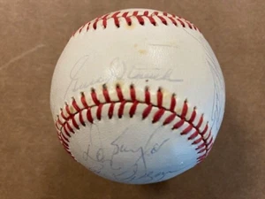 1982 California Angels Team Signed AL Baseball(21 sig) Don Baylor,Gene Mauch,etc - Picture 1 of 6