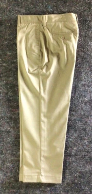 Pantalones de cintura ajustable uniforme escolar chino beige tostado talla 8H Land's End para niños Foto 1 de 4