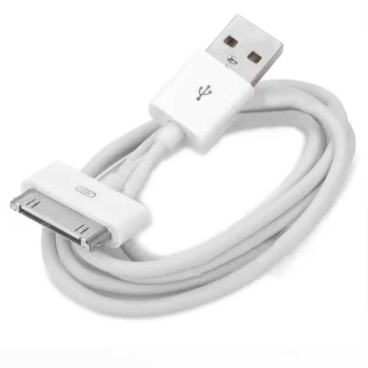 USB Charger Data Sync Cable Cord For iPhone 3/4/4S iPad 2 3 iPod nano1-6 - Image 1 of 1