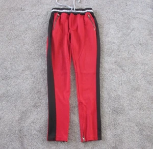 Crysp Denim Workout Athletic Jogging Pants, Size Small, Red/White/Black, VGC - Picture 1 of 9