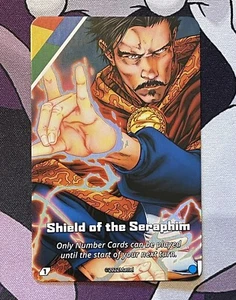 UNO Ultimate Marvel 2022 Shield of the Seraphim Chase FOIL Card Uncommon NM/M - Bild 1 von 2