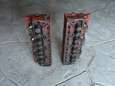 GM Cylinder Heads Set 409100 GA 1972 Oldsmobile Cutlass 442 W-30 Olds 455 V-8 - Image 1 of 4