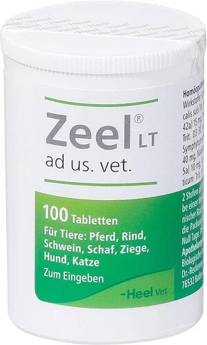 BIOLOGISCHE HEILMITTEL HEEL GMBH ZEEL LT ad us. vet. Tabletten 100 St PZN 15300340