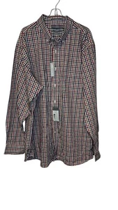 Daniel Cremieux Mens Shirt Slim Fit Plaid Check Longsleeve Button Down XXL NWT - Picture 1 of 10