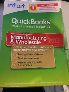 Quickbooks Manufacturing Wholesale 2013 old version - Picture 1 of 5