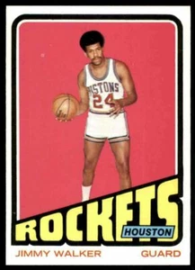 1972-73 Topps Nm-Super Nice Jimmy Walker 21 Houston Rockets #124 - Picture 1 of 2