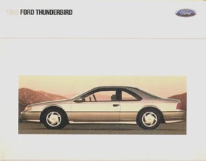 Ford Thunderbird 1990 USA Market Sales Brochure LX Super Coupe - Picture 1 of 1