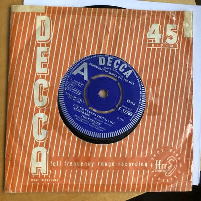 The FENMEN : I've Got Everything.../ Every little day - PROMO - Decca, UK 1965 - Bild 1 von 3