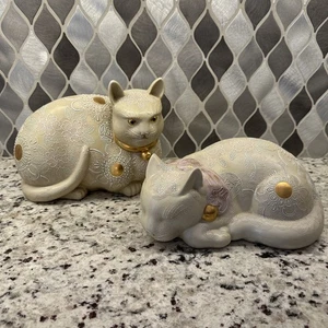 WUNDERSCHÖNE Wildwood Imports Katze Statuen Figuren Mori - Bild 1 von 10