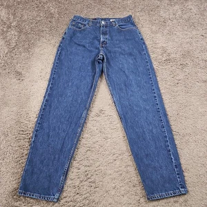 Pantalones de mezclilla vintage Levis 560 para mujer 12 calce suelto recto lavado oscuro EE. UU. 28x32 - Imagen 1 de 13