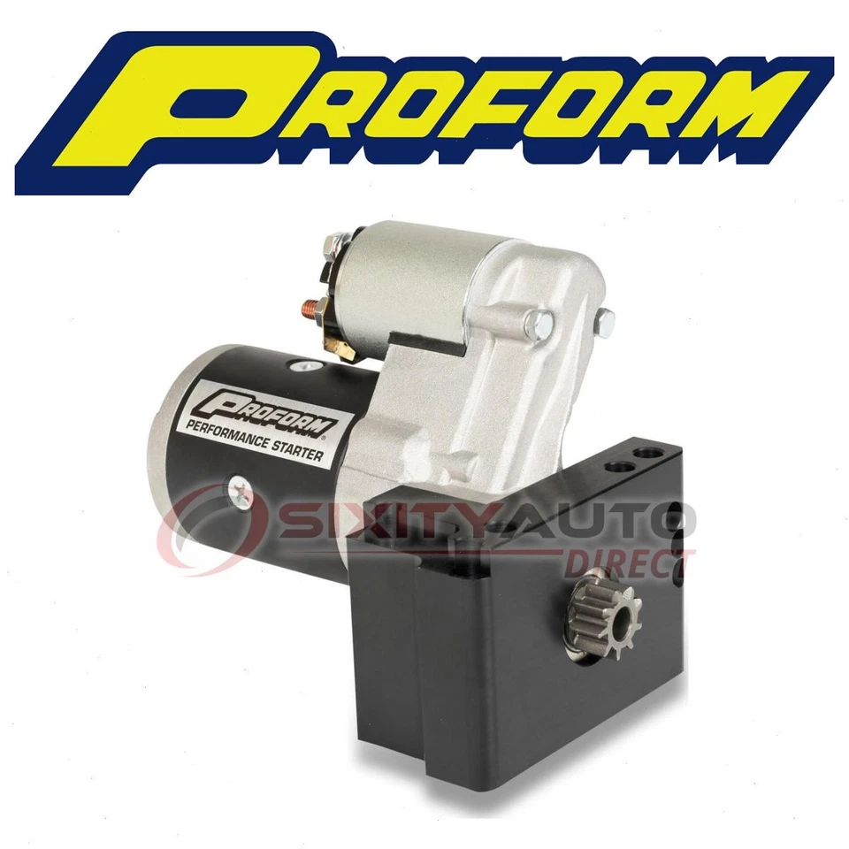 PROFORM Starter Motor for 1960-1974 Chevrolet C20 Pickup 4.6L 5.0L 5.3L 5.7L tw Foto 1 de 4