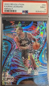 2022 Panini Revolution Impact "Kawhi Leonard" #68. PSA 9! 146/149! Popolazione1! - Foto 1 di 2