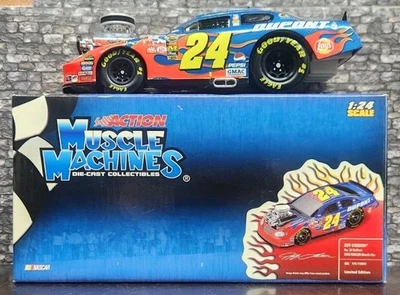 Action Muscle Machines 2005 escala 1:24 NASCAR Jeff Gordon #24 Dupont Muscle Car  Foto 1 de 4