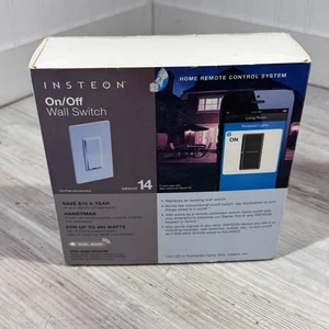 Insteon Dimmer Wall Switch 2432-292 Device 12 NEW SEALED BOX - Picture 1 of 5