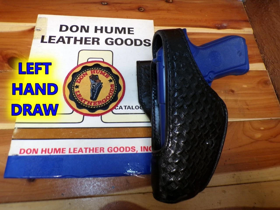LEFT H745 26-4 1/4" L.A.S.D. HUME L2 Holster for Compact BERETTA Centurion 92C - Image 1 of 4