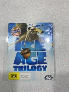 ICE AGE 1, 2 & 3 (3 Disc-set Blu-ray Region B - NEW/SEALED) ~slip Cover - Picture 1 of 3