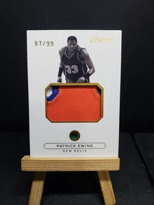 2024 PIECES OF THE PAST KEEPSAKE EDITION Patrick Ewing Gem Relic /99 KNICKS - Picture 1 of 3