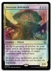 Inversion Behemoth (Ripple Foil) #34 (NM) Modern Horizons 3 M3C Magic MTG - Bild 1 von 2