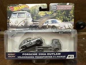 Hot Wheels Team Transport - VW T1 Pickup & Porsche 356 Speedster MOMO - Picture 1 of 3
