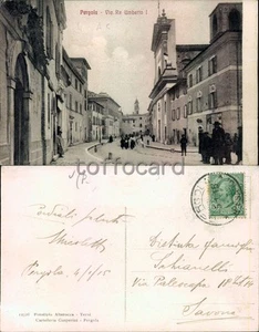 PESARO E URBINO PROVINCIA-PERGOLA-VIA RE UMBERTO I-C99-97 - Picture 1 of 1