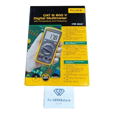 Multimetro digitale Fluke 17B MAX 01 TL75 test cavi NUOVO