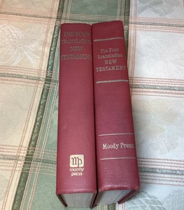 The Four Translation New Testament Hardcover Books 1971, 1966 - Imagen 1 de 10