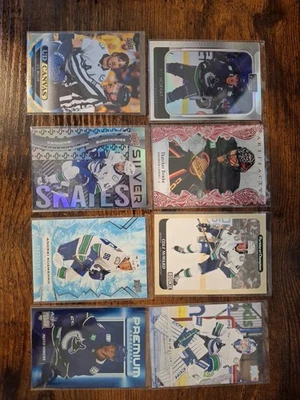 Vancouver Canucks Lot Of 8 Cards As Pictured **Combine Ship ** - Image 1 of 4
