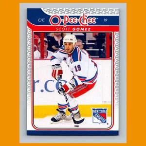 Scott Gomez #50 2009-10 O-Pee-Chee New York Rangers Hockey Card NHL - Picture 1 of 3