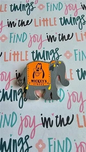 Disney WDW - Goofy - Mickey's Circus - Elephant Train Orange Pin 91841 - Picture 1 of 1