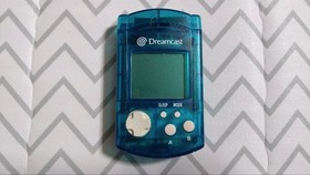 Visual Memory for Dreamcast (Clear Blue)