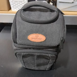 Promaster Adventure Zoom Crossbody Sling/Holster Camera Bag Grey Canvas - Picture 1 of 6