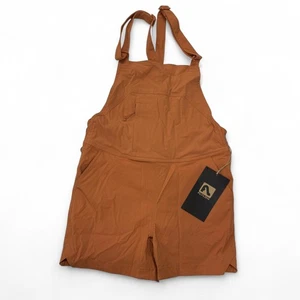 Flylow Life Pullover Sunkissed Orange Shortalls Latzhose Damen Small Neu mit Etikett - Bild 1 von 9