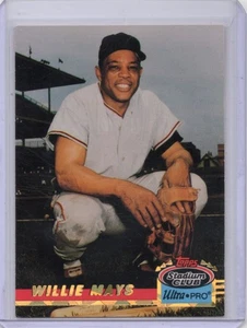 1993 Topps Stadium Club - Willie Mays 6 of 10 Ultra Pro Giants - Picture 1 of 2