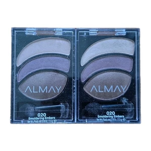 2x Almay Shadow Trios 020 Smoldering Embers 0.19 Oz Each New, Sealed - Picture 1 of 2