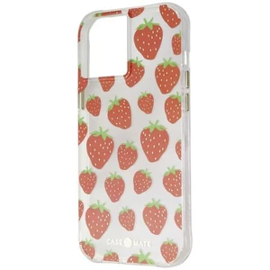 Case-Mate Tough Prints Series Case for Apple iPhone 12 Pro Max - Strawberry Jam - Picture 1 of 3