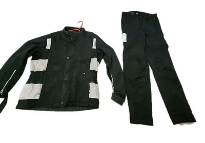 BMW Motorcycle Women’s Jacket SZ XL and Pants Sz L with Protective Pads Suit - Image 1 of 4